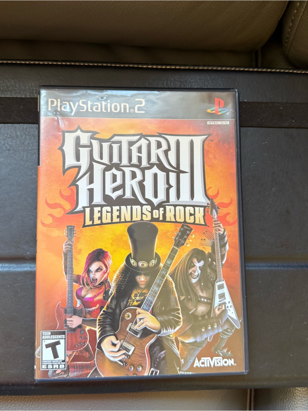 Sony PlayStation 2 Guitar Hero III: Legends of Rock - Orange Cover